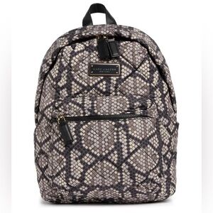 Marc Jacobs medium snake print checkered Quilted Backpack
